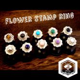 Flower stamp ring